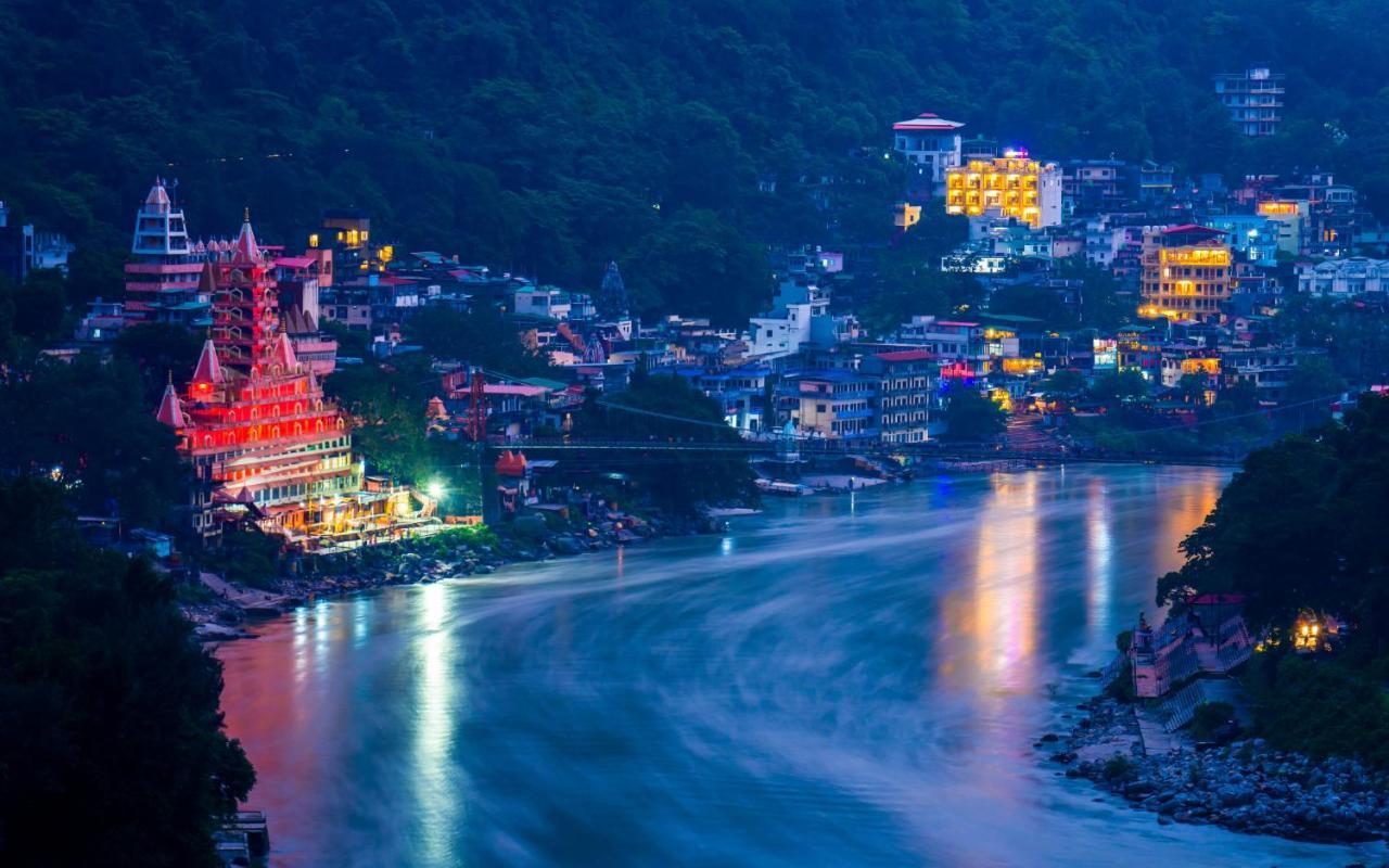 Hostel Gostops Rishikesh, Lakshman Jhula Exteriér fotografie