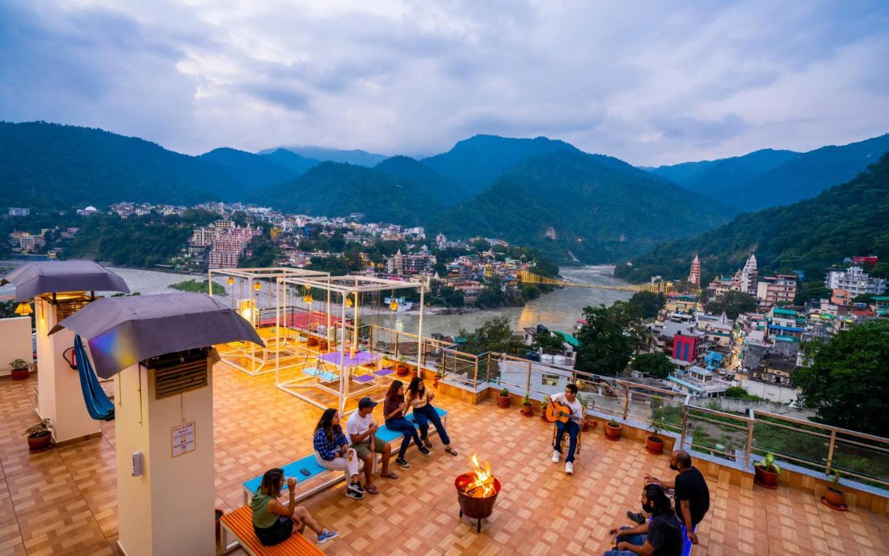 Hostel Gostops Rishikesh, Lakshman Jhula Exteriér fotografie