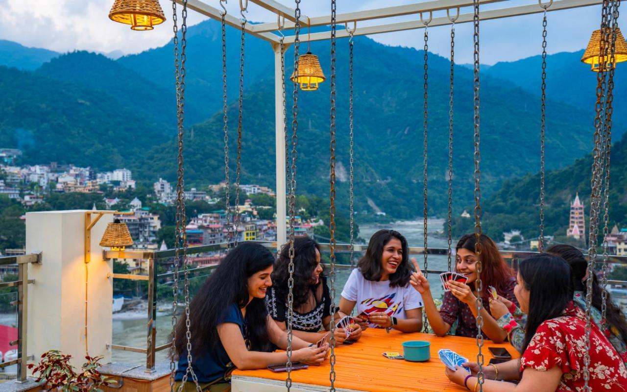 Hostel Gostops Rishikesh, Lakshman Jhula Exteriér fotografie